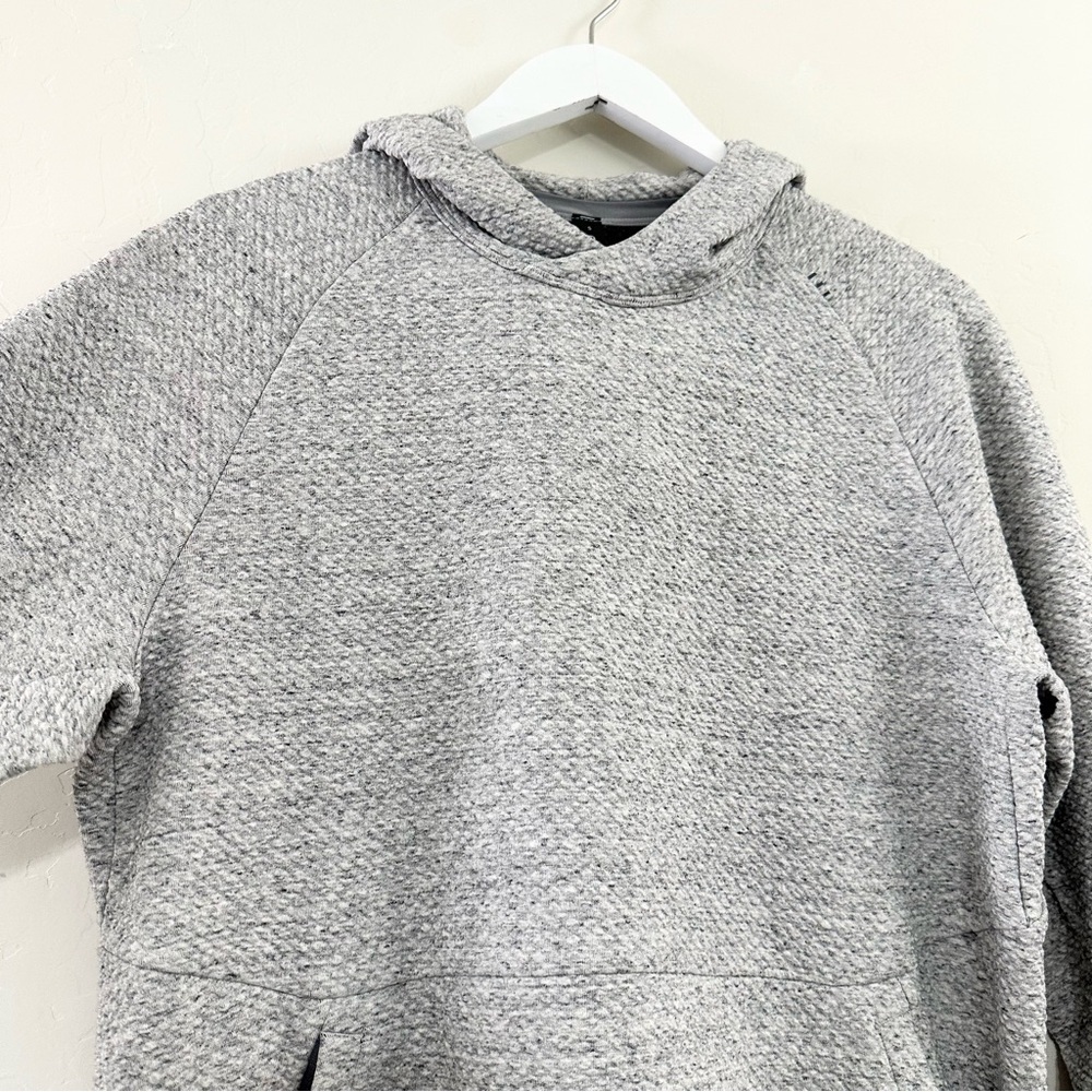 Lululemon At Ease Hoodie Heathered Melody Light Grey / Black - Picture 8 of 16